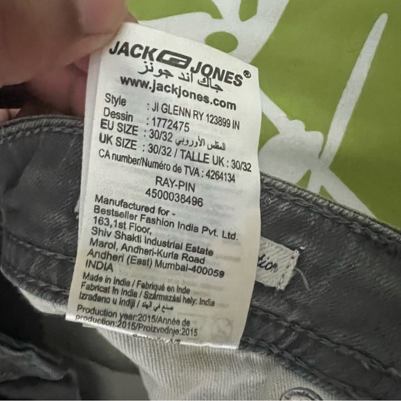 JACK AND JONES SLIM FIT JEANS MEN’S SIZE 30 - Picture 12 of 12